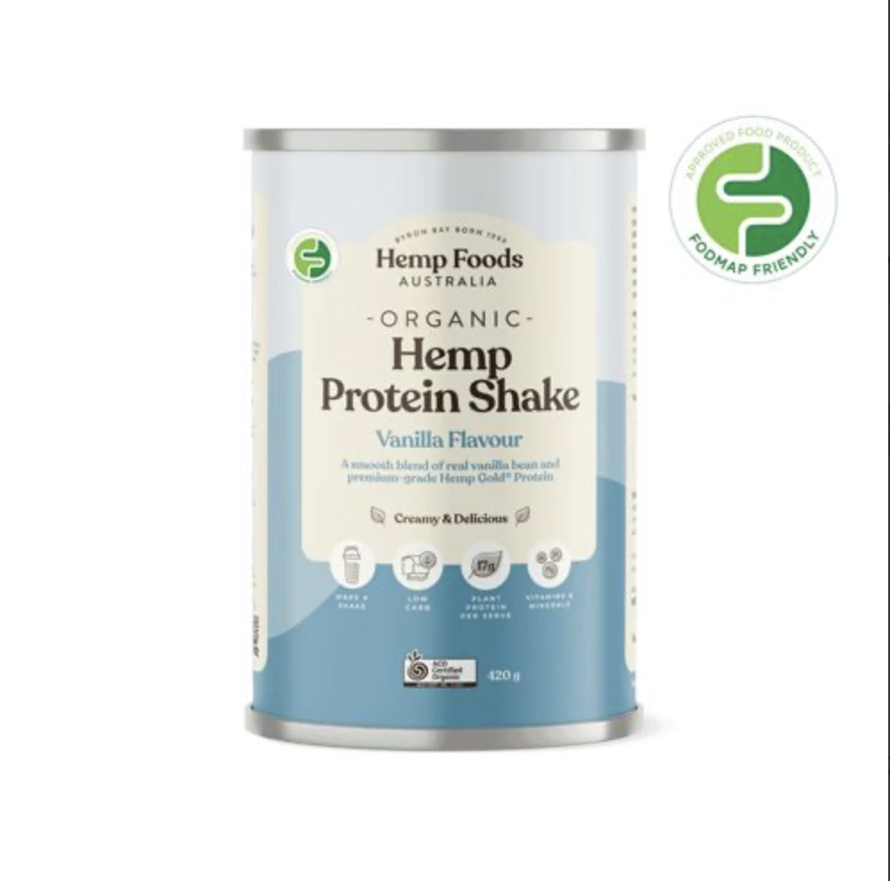 ORGANIC HEMP PROTEIN VANILLA 420g ORGANIC HEMP PROTEIN VANILLA 420g
